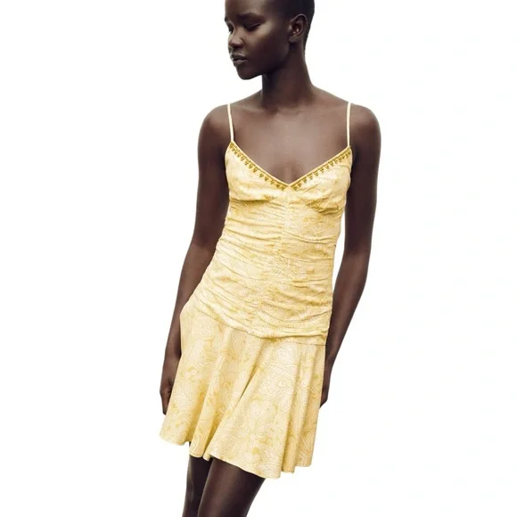 Zara | Dresses | Zara Draped Printed Mini Dress | Poshmark Zara | Dresses | Zara Draped Printed Mini Dress | Poshmark